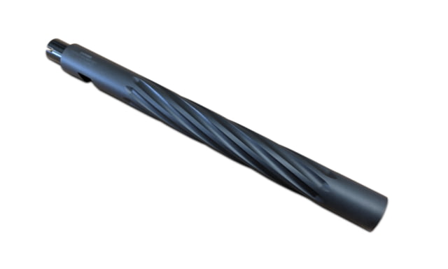 Shaw Ruger 22 Charger 22 LR Non-Threaded Pistol Barrel Spiral Flute 10in Bull Profile 1-16 Twist Matte Blued - Shaw