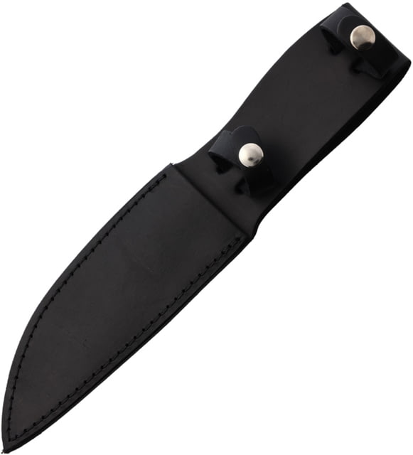 Sheath 10in Fixed Blade Leather Sheath Black - Sheath
