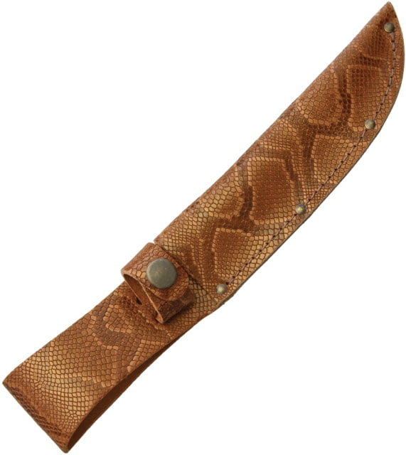 Sheath Fixed Blade Sheath Fits Up To 6in Fixed Blade Knife Python Pattern Genuine Leather Construction