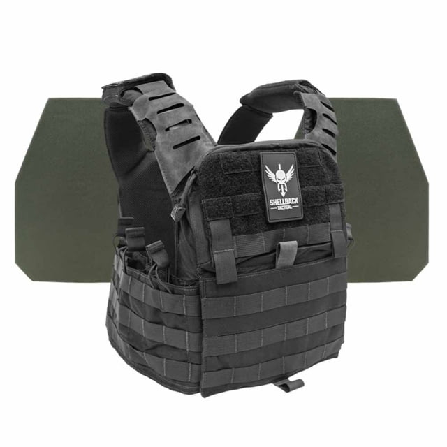 Shellback Tactical Banshee Elite 2.0 Level IV Body Armor Kit with Model L410 Plates Black One Size - Shellback Tactical