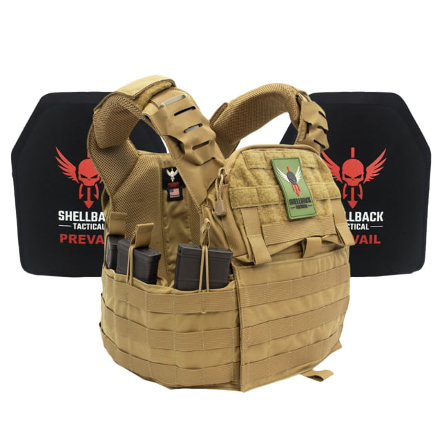 Shellback Tactical Banshee Elite 2.0 Lightweight Level III Armor System Coyote One Size - Shellback Tactical