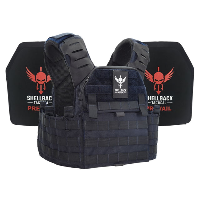 Shellback Tactical Banshee Elite 2.0 Lightweight Level III Armor System Navy Blue One Size - Shellback Tactical