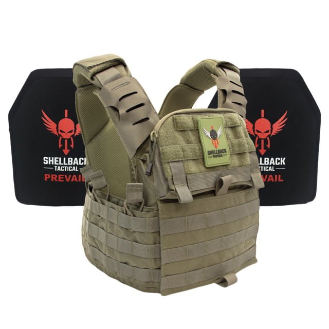 Shellback Tactical Banshee Elite 2.0 Lightweight Level III Armor System Ranger Green One Size - Shellback Tactical