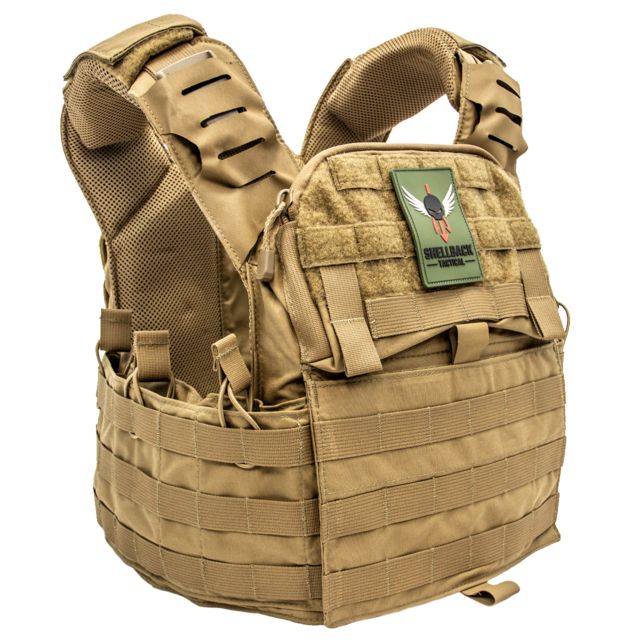 Shellback Tactical Banshee Elite 2.0 Plate Carrier with Elite Cummerbund Coyote Tan - Shellback Tactical