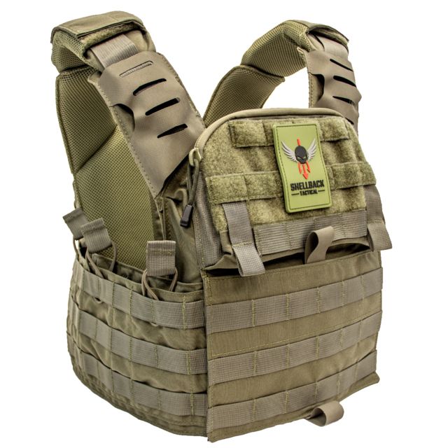 Shellback Tactical Banshee Elite 2.0 Plate Carrier with Elite Cummerbund Ranger Green - Shellback Tactical
