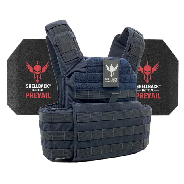 Shellback Tactical Banshee Rifle Level III Steel Plates Armor Kit Navy Blue One Size - Shellback Tactical