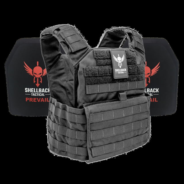 Shellback Tactical Banshee Rifle Lightweight Level III Armor System Black One Size - Shellback Tactical