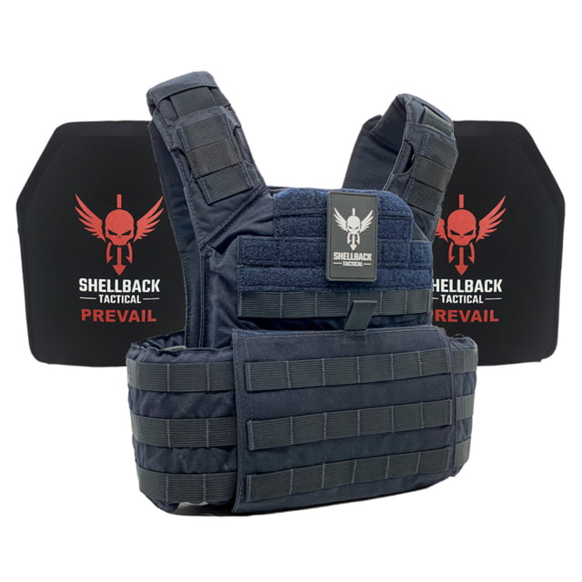Shellback Tactical Banshee Rifle Lightweight Level III Armor System Navy Blue One Size - Shellback Tactical