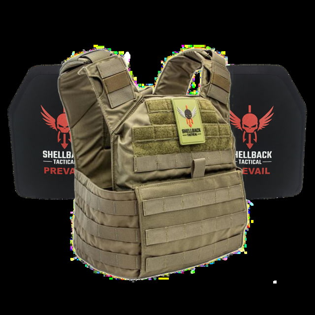 Shellback Tactical Banshee Rifle Lightweight Level III Armor System Ranger Green One Size - Shellback Tactical