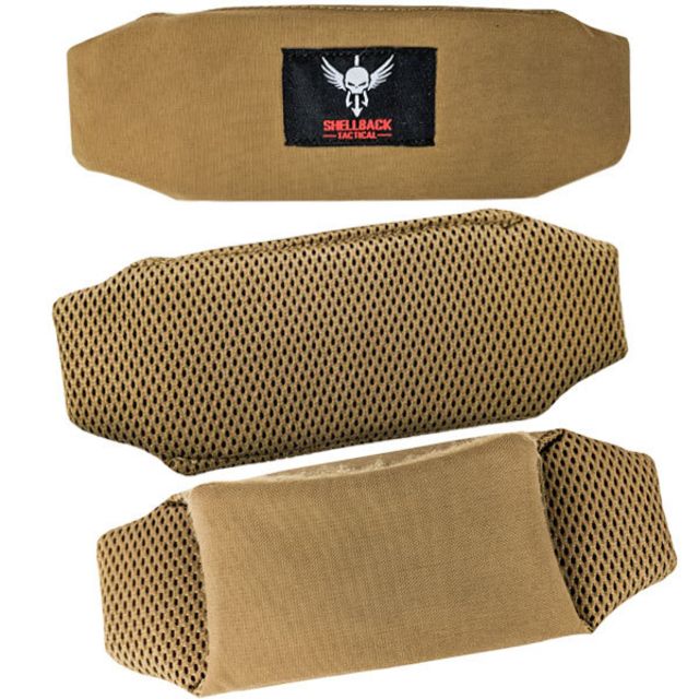 Shellback Tactical Banshee Shoulder Pads Set of 2 Coyote Tan - Shellback Tactical