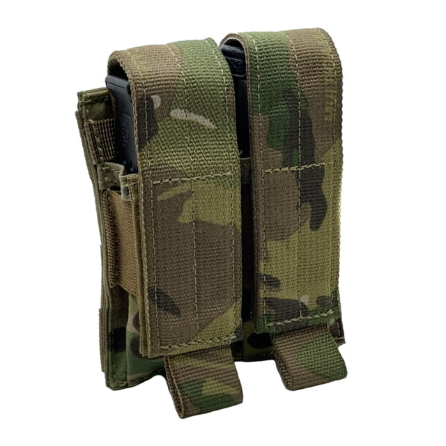 Shellback Tactical Double Pistol Mag Pouch Molle compatible Multicam One Size - Shellback Tactical