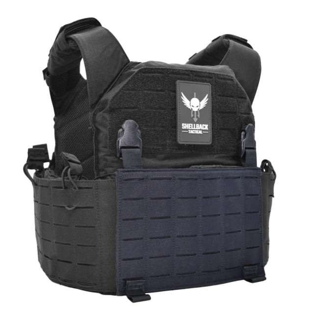 Shellback Tactical Laser Cut Molle Clip Placard 2.0 Navy Blue One Size - Shellback Tactical