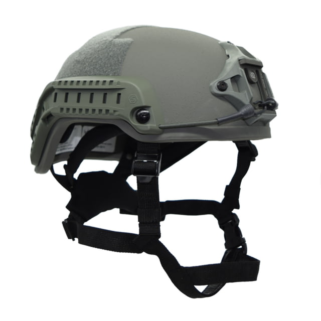 Shellback Tactical Level IIIA Ballistic High Cut SF Ballistic Advance Combat Helmet Foliage Green XLarge - Shellback Tactical