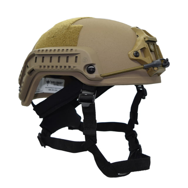 US Shellback Tactical Level IIIA Spec Ops ACH High Cut Ballistic Helmet, Coyote, Small, SBT-SO501HC-CT-SM Tech Data