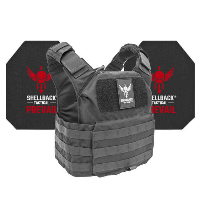 Shellback Tactical Patriot Active Shooter Kit with Level IV Model 4S17 Armor Plates Black One Size - Shellback Tactical