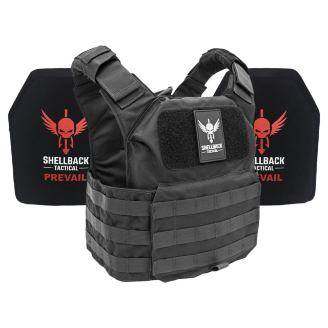 Shellback Tactical Patriot Lightweight Level III Armor System Black One Size - Shellback Tactical