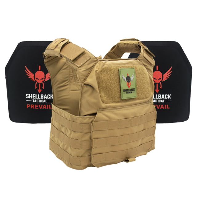 Shellback Tactical Patriot Lightweight Level III Armor System Coyote One Size - Shellback Tactical
