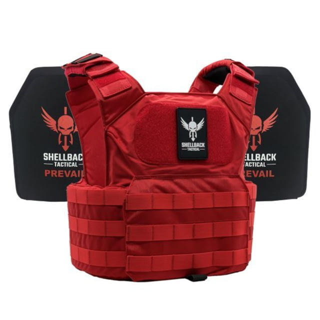 Shellback Tactical Patriot Lightweight Level III Armor System Range Red One Size - Shellback Tactical