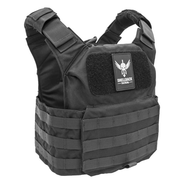 Shellback Tactical Patriot Plate Carrier Black One Size Fits Most - Shellback Tactical