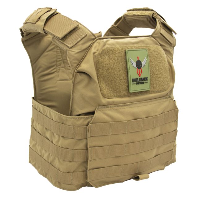 Shellback Tactical Patriot Plate Carrier Coyote One Size Fits Most - Shellback Tactical