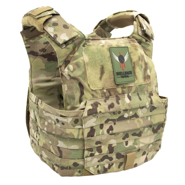 Shellback Tactical Patriot Plate Carrier Multicam One Size Fits Most - Shellback Tactical