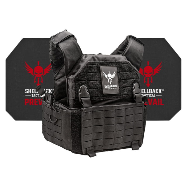 Shellback Tactical Rampage 2.0 Active Shooter Kit with Level IV Model 4S17 Armor Plates Black One Size