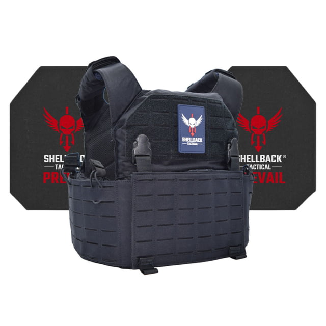 Shellback Tactical Rampage 2.0 Active Shooter Kit with Level IV Model 4S17 Armor Plates Navy Blue One Size