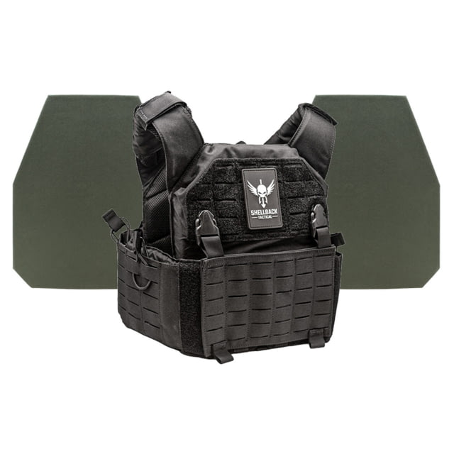Shellback Tactical Rampage 2.0 Level IV Body Armor Kit with Model L410 Plates Black One Size - Shellback Tactical