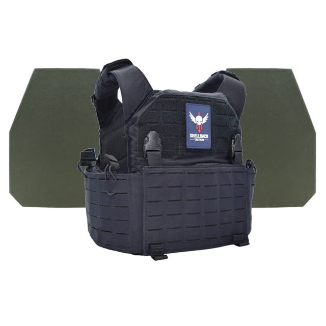 Shellback Tactical Rampage 2.0 Level IV Body Armor Kit with Model L410 Plates Navy Blue One Size - Shellback Tactical