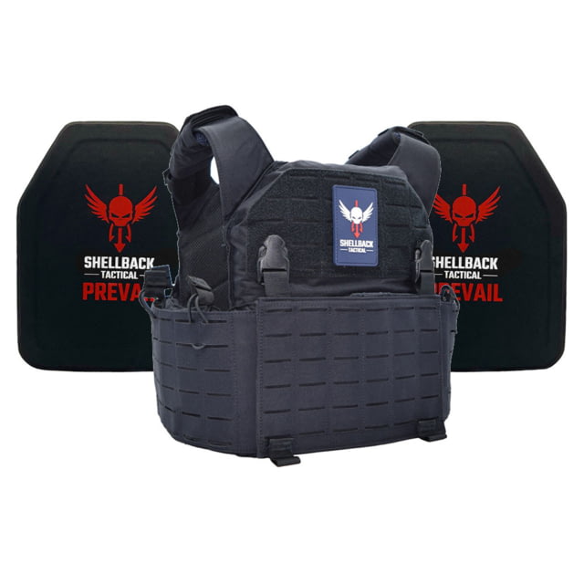 Shellback Tactical Rampage 2.0 Lightweight Level IV Ceramic Plates Armor Kit Navy Blue One Size - Shellback Tactical