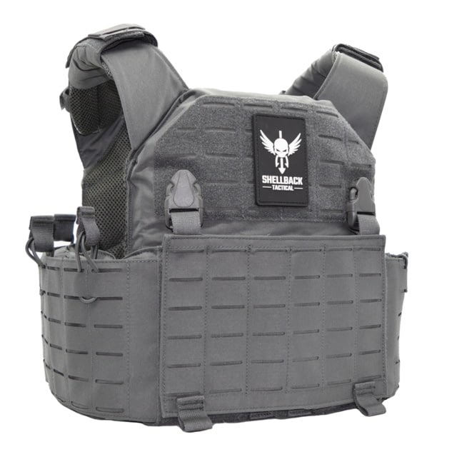 Shellback Tactical Rampage 2.0 Plate Carrier Shooter and SAPI Wolf Grey One Size - Shellback Tactical