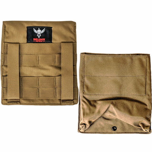 Shellback Tactical Side Plate Pockets 2.0 Set of 2 Coyote One Size