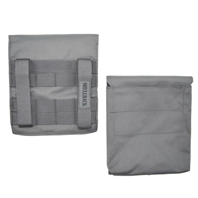 Shellback Tactical Side Plate Pockets 2.0 Set of 2 Wolf Grey One Size - Shellback Tactical