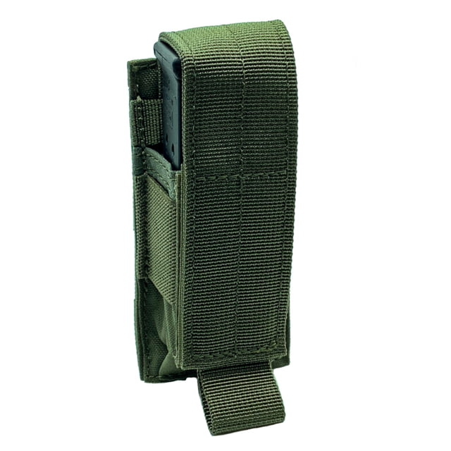 Shellback Tactical Single Pistol Mag Pouch Molle compatible Ranger Green One Size - Shellback Tactical