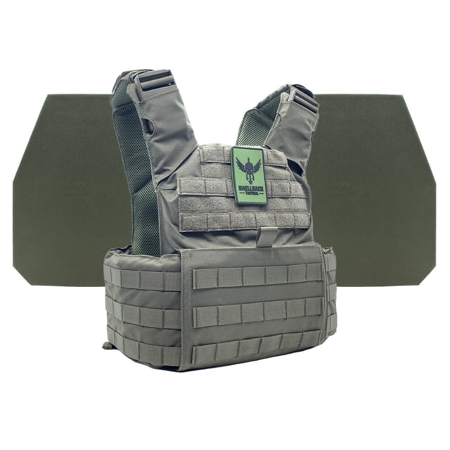 Shellback Tactical Skirmish Level IV Body Armor Kit with Model L410 Plates Ranger Green One Size - Shellback Tactical