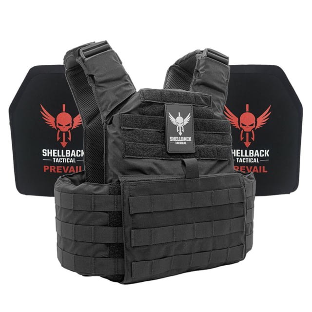 Shellback Tactical Skirmish Lightweight Level III Armor System Black One Size - Shellback Tactical