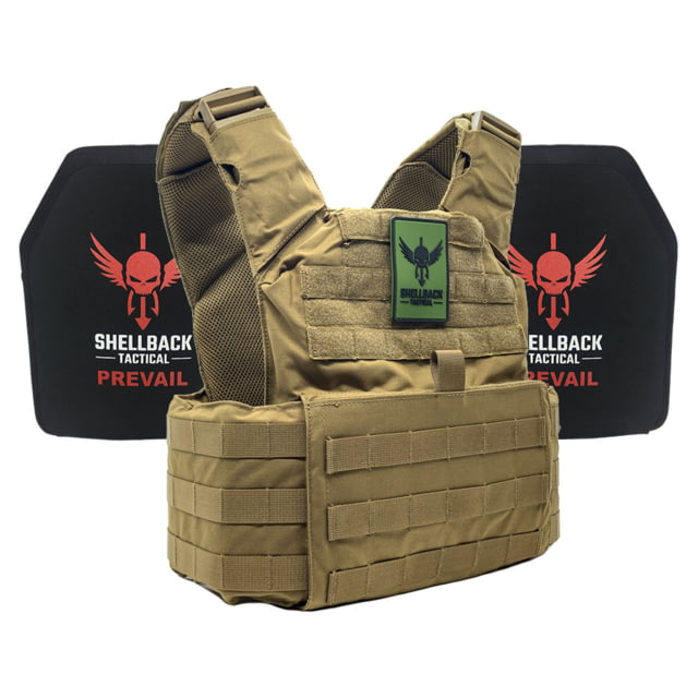 Shellback Tactical Skirmish Lightweight Level III Armor System Coyote One Size