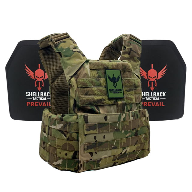 Shellback Tactical Skirmish Lightweight Level III Armor System Multicam One Size - Shellback Tactical