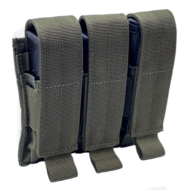 Shellback Tactical Triple Pistol Mag Pouch Molle compatible Ranger Green One Size - Shellback Tactical