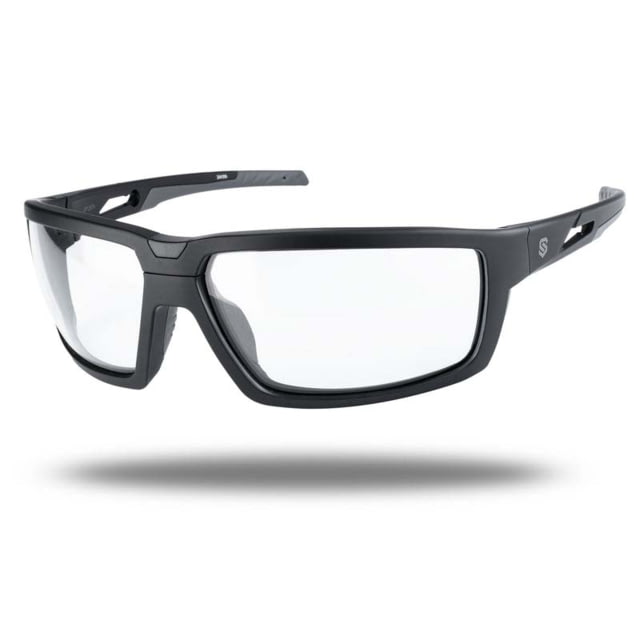 Shellshock Protection Eclipse Men's Sunglasses Black Frame Photochromic Z87+ Lens - Shellshock Protection