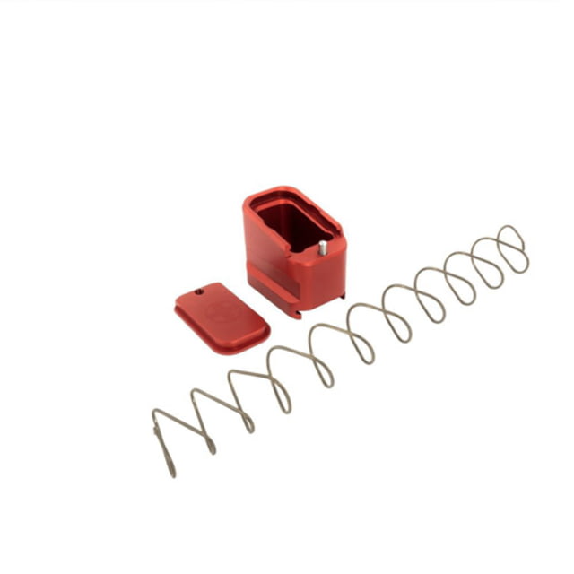 Shield Arms GLK 26/27 +5/4 MAG EXT RED E8712E7F SLD - Shield Arms