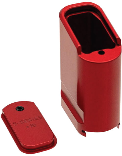 Shield Arms S15 9mm +10 Rounds Magazine Extension Red - Shield Arms