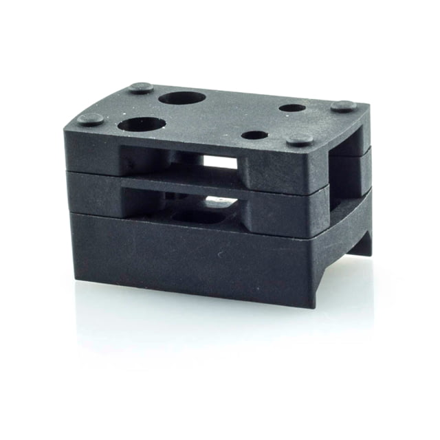 Shield Sights Shield Sights Aluminum Picatinny Red Dot Sight Mount with Triple Height Spacers Black - $71.79 at Optics Planet