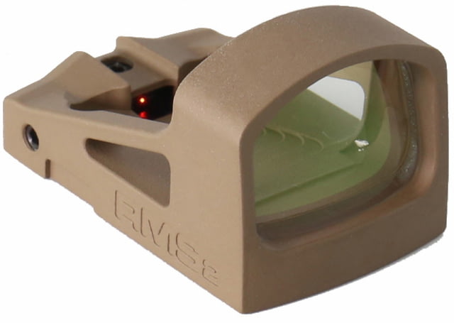 Shield Sights Compact Reflex Mini Red Dot Sight 2.0 4 MOA Dot Reticle RMS2-4MOA Glass Lens Flat Dark Earth RMS2-4 Moa G FDE - Shield Sights