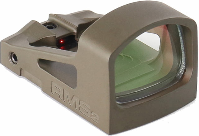 Shield Sights Compact Reflex Mini Red Dot Sight 2.0 4 MOA Dot Reticle RMS2-4MOA Glass Lens Olive Drab Green RMS2-4 Moa G ODG - Shield Sights