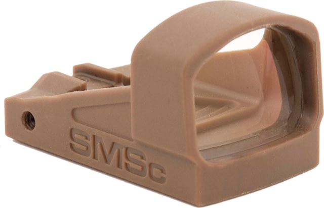 Shield Sights Compact Shield Mini Red Dot Sight 4 MOA Dot Reticle SMSC-4MOA Glass Lens FDE
