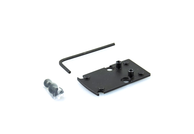 Shield Sights SMS/RMS Mounting Plate fits any RMR cut slide without RMS screw posts Black - Shield Sights