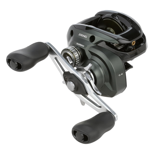 Shimano Curado 200HGM 7.4:1 Low Profile Baitcast RH 7BB 7.6oz 8/180 10/155 14/110 Mono Line CapacityBox