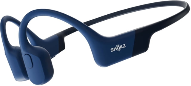 Shokz OpenRun Mini Bone Conduction Open-Ear Endurance Headphones Blue