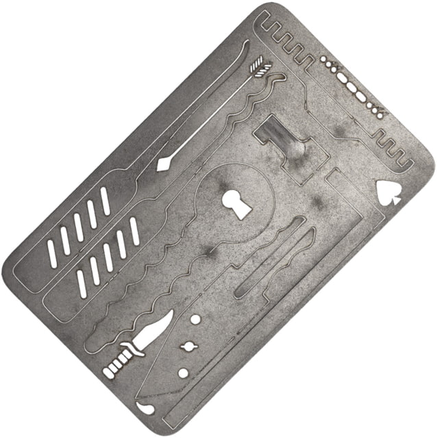 Shomer-Tec Breakout Card 3.35in x 2.1in x 0.27in Stainless Construction